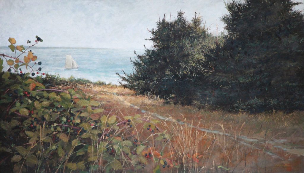 oil on linen, 35” x 60”